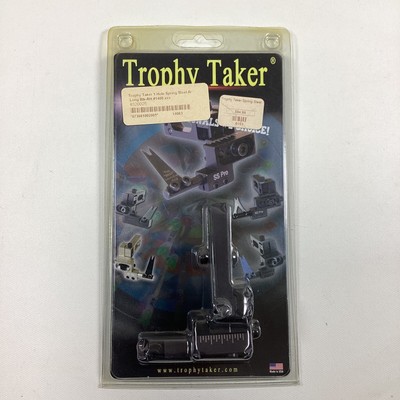 Trophy Taker Spring Steel Archery Bow Arrow Rest Long Mounting Bar 1 Hole New
