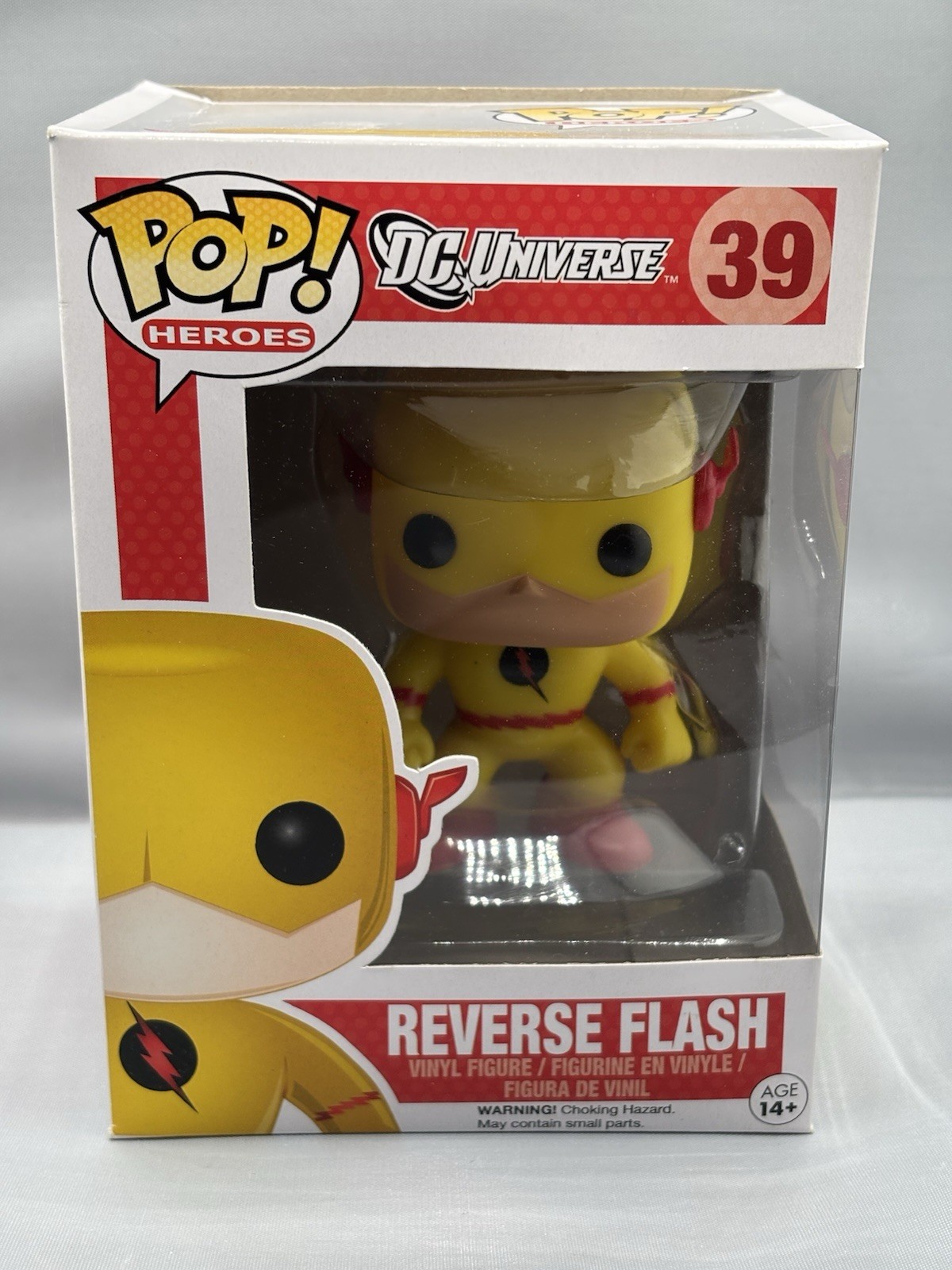 FUNKO POP! DC Universe Heroes And Villians The Flash Reverse Flash #39. 4480