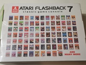 Atari Flashback 7 Classic Game Console System 101 Built In Games Open Box