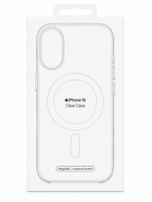 Genuine Apple iPhone 16 Clear Case with MagSafe Camera Control