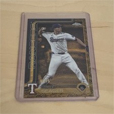 Topps Gilded Collection Gold Wave Refractor Corey Seager Rangers /75 #106 2025