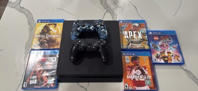 Play Station 4 ps4 Bundle. Games, Controllers charger, Tested.
