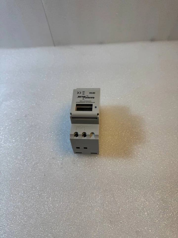 GreenBlue GB104 Programmable Timer Switch Time Relay Digital LCD DIN 16A Rail 22 - Image 3 of 4