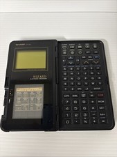 Sharp OZ-7000 Wizard Electronic Organizer Calculator Untested For Parts / Repair
