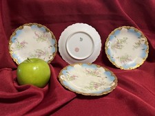 Antique Limoges Desert Plates Hand Painted, S...