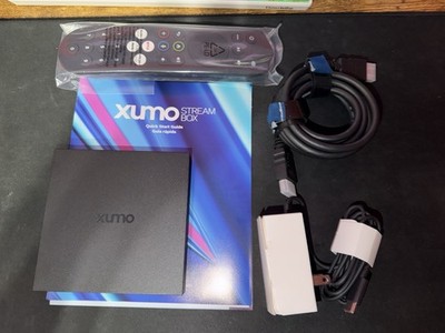 Xumo Stream Box 4K UHD Streaming Device ESST11AEI Version 1.1 New-No Retail Box