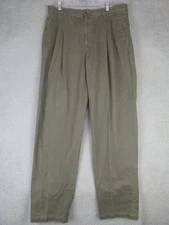 Dockers Mens 38x36 Gray Classic Fit Cotton Chinos