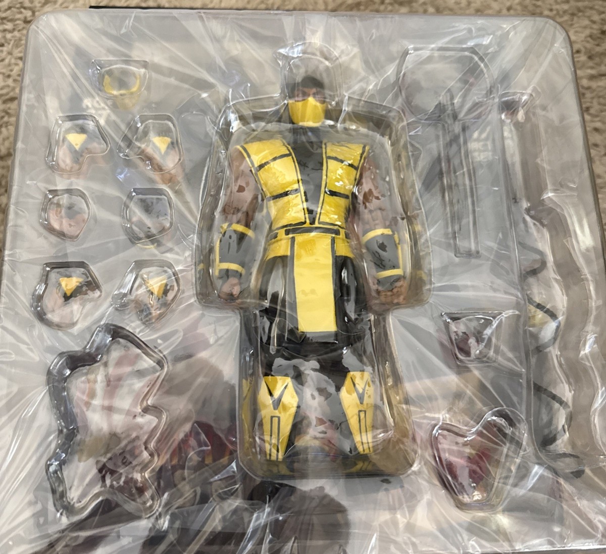 Scorpion Mortal Kombat storm モータルコンバット Storm Toys Mortal Kombat Scorpion Action Figure Model In