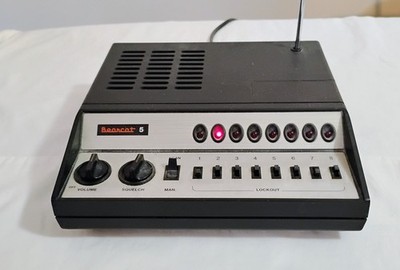 Vintage Bearcat 5 Scanner BC-5 Made in USA With Weather Band WORKS
