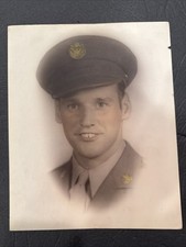 WWII AAF Soldier Photo, Studio Photo