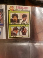 1978 Topps - Team Leaders Franco Harris, L.C. Greenwood, Tony Dungy #19 (RC)