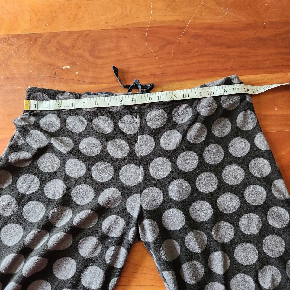 Pantalones de pijama Xhilaration para mujer talla XL gris lunares ropa de salón difusa Foto 3 de 4