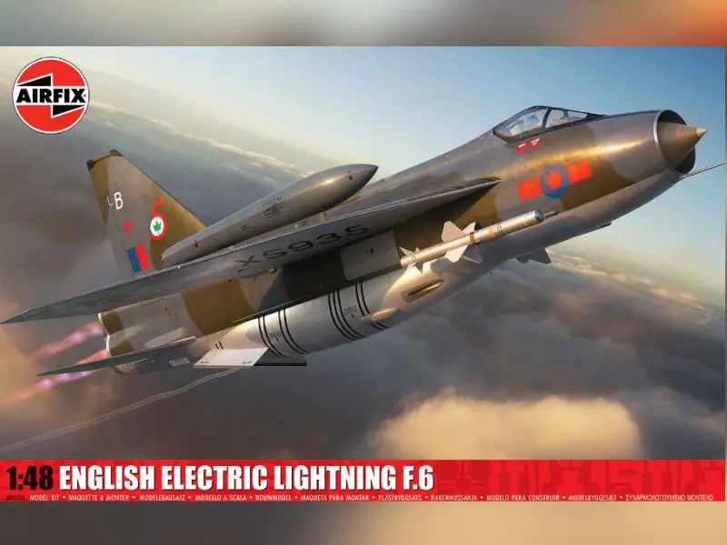Airfix Lightning F.6 maquette avion de chasse 1/48 A09178A