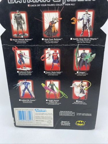 Kenner Batman & Robin “Hover Attack Batman” De colección 1997 Sellado - Imagen 8 de 9