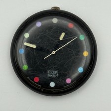 Vintage Swatch Pop Watch Rainbow Colorful Dots 1989 ETA Quartz Swiss 39mm Parts 