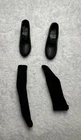 Vintage Ken Doll Accessories 1960's Black Socks & Shoes Mattel Barbie Doll