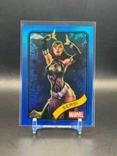 2025 Topps Chrome Marvel SERSI #77 Blue Refractor (074) /299 RAW