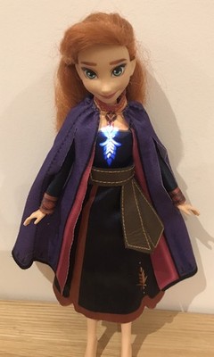 Disney Frozen 2 singende Anna Puppe Disney Prinzessin 11'' 28 cm funktionstüchtig Hasbro 2018