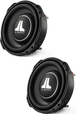 JL Audio 10TW3-D4 10 Inch PAIR (2) Shallow Mount Subwoofers DVC 4 ohm 400w RMS