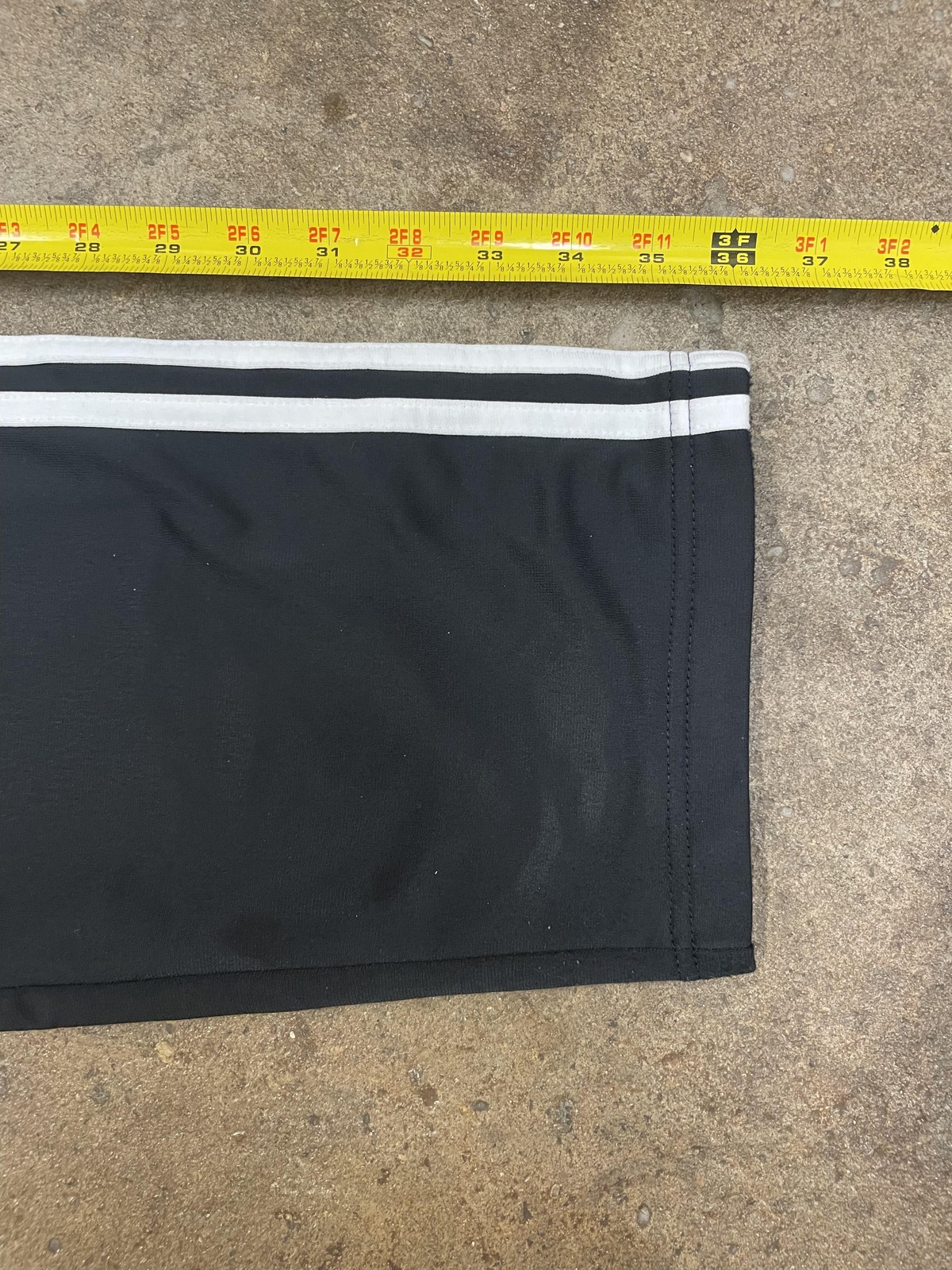 Adidas Track Pants Teens XS Black Snap Tear Away 3-Stripes Zip Pockets Athletic thumbnail 19