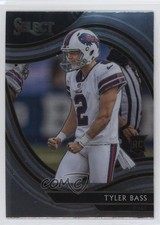 2020 Panini Select Field Level Tyler Bass #389 0sb5