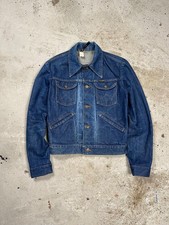 Vintage 70s Wrangler Denim Jeans Trucker Jacket Made in USA