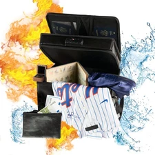 Water/Fire Proof Safe For Home Documents with Lock & a Envelope Fire/Water Pr...