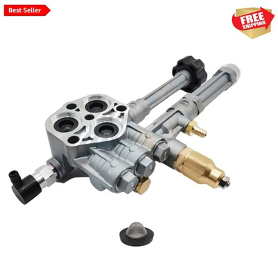 #ad Compatible Pump Head Assembly for Pressure Washers Aluminum 2.2 GPM Flow $94.95