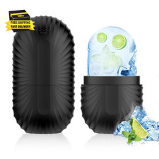 Ice Roller for Face and Eye, Reusable Silicone Ice Facial Roller Ice Holder, Fac