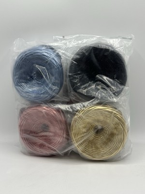 Lot of 4 YarnArt Metallic Club Super Bulky Yarn 6.35 oz / 180 gr