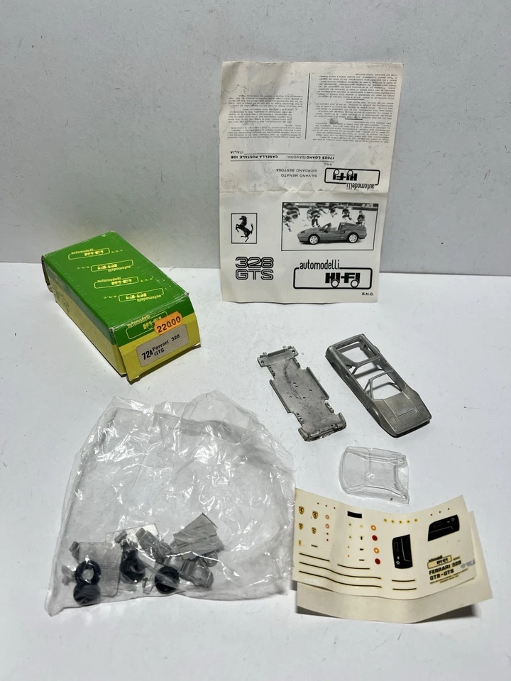 Kit Metal 1/43 Automodelli HI-FI 72a Ferrari 328 GTS - Photo 1/4