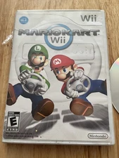Mario Kart Racing Wii (Nintendo, 2008) Complete w/ Manual Tested, Damaged Case