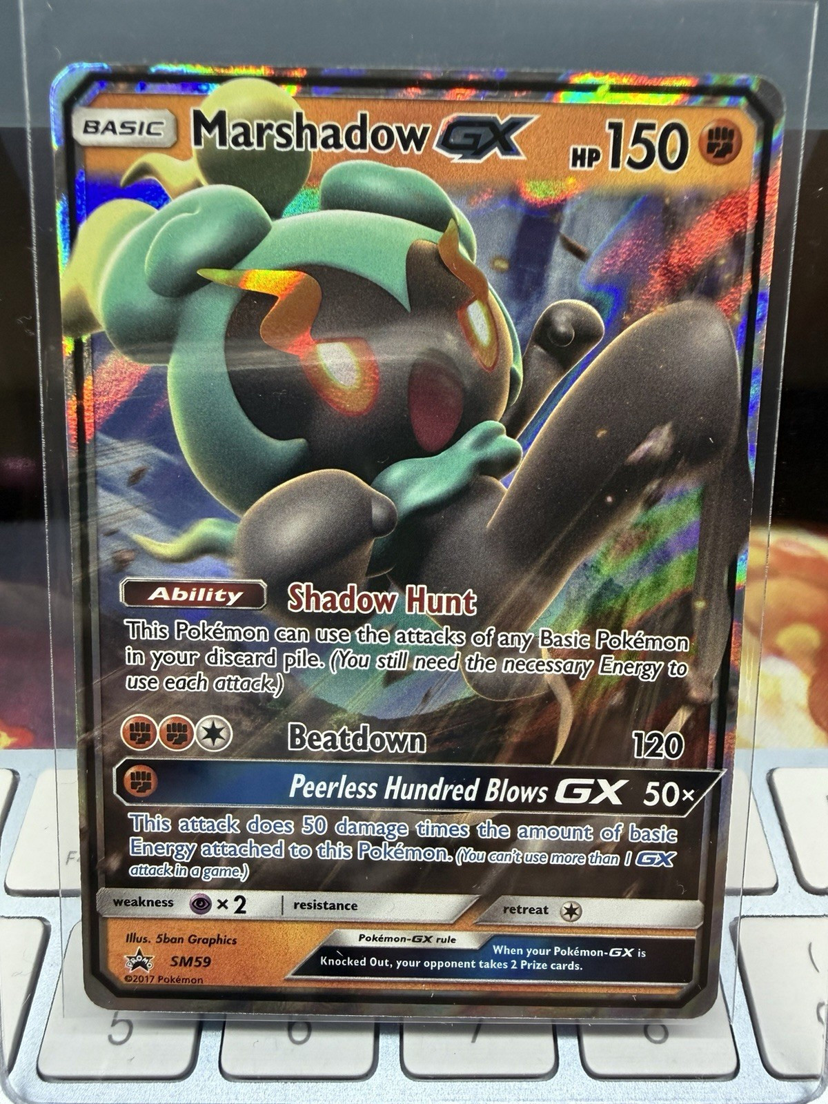 The Pokemon Company Marshadow GX SM59 Promo Cards GX Holo Promo EN 2017