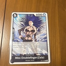 Bandai Miss Doublefinger (Zala) OP14-086: One Piece CCG Counter +1000 Character