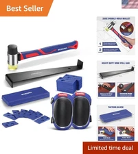 Flooring Installation Tool Set: Rubber Mallet, Knee Pads & Accessories