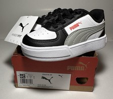 PUMA - INFANT PUMA CAVEN AC SHOES Grey/Black/Red 6