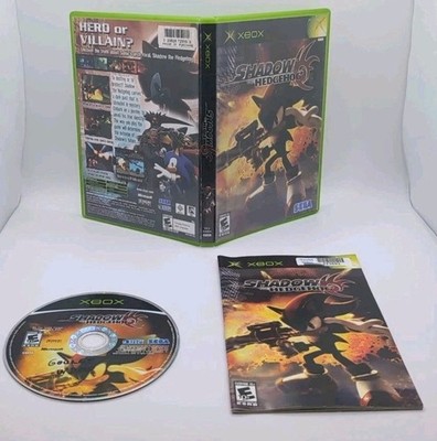 Shadow the Hedgehog (Microsoft Xbox, 2005) *Rental Copy*