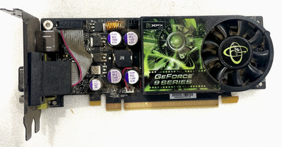 XFX NVIDIA GeForce 9400GT 512MB DDR2 PCI-E DVI VGA TV-Out Video Grafikkarte