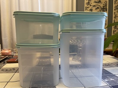 New Tupperwar4 Pce Modular Mate Rectangle Set