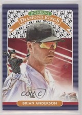 2020 Panini Donruss Diamond Kings Look at This 7/25 Brian Anderson #6 s1i