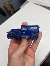 Ertl Classic Vehicles 1930 Chevy 12 Ton Truck Blue Chicago Police