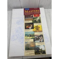 Reeves Masters Painting by Numbers 16 Boards 8 Designs NEW PPOP16 COLU 12" x 16"