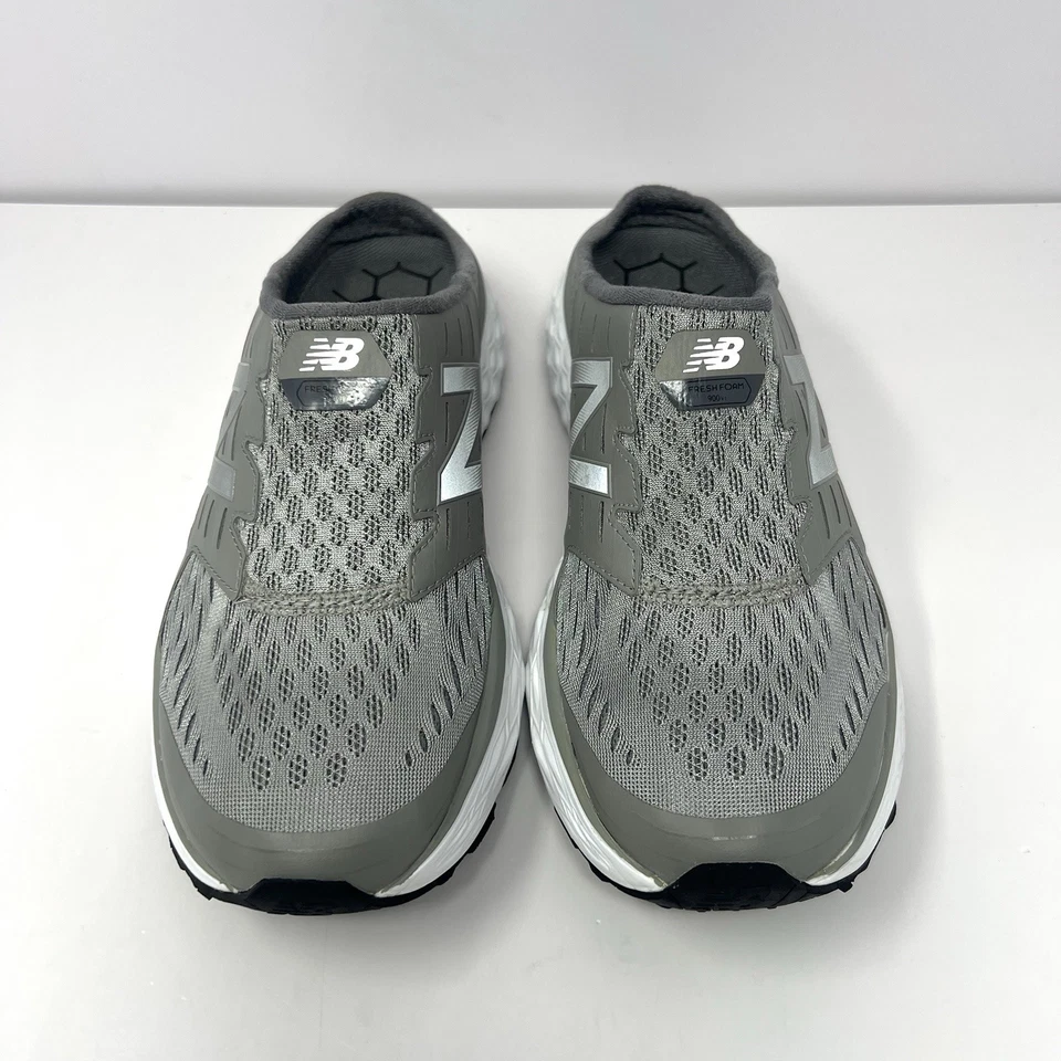 New Balance 女式 Fresh Foam 900V1 一脚蹬鞋骡子 10.5 码灰色 WA900GY GUC — 第 2/4 张图片