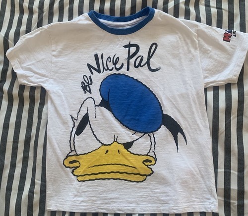 Boys Casual 5-6 Years T-shirts X2 Bart Simpson Donald Duck - Picture 2 of 6
