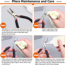 Jewelry Making Supplies Kit with Tools, Wires, Findings for Jewelry Repair an...