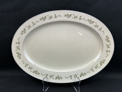 Retired Lenox Brookdale~(1)~16'' Oval Sering Platter~1st Quality~Perfect~USA