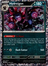 Hydreigon Holo McDonald's Promos 2024 010/015 NM Pokemon