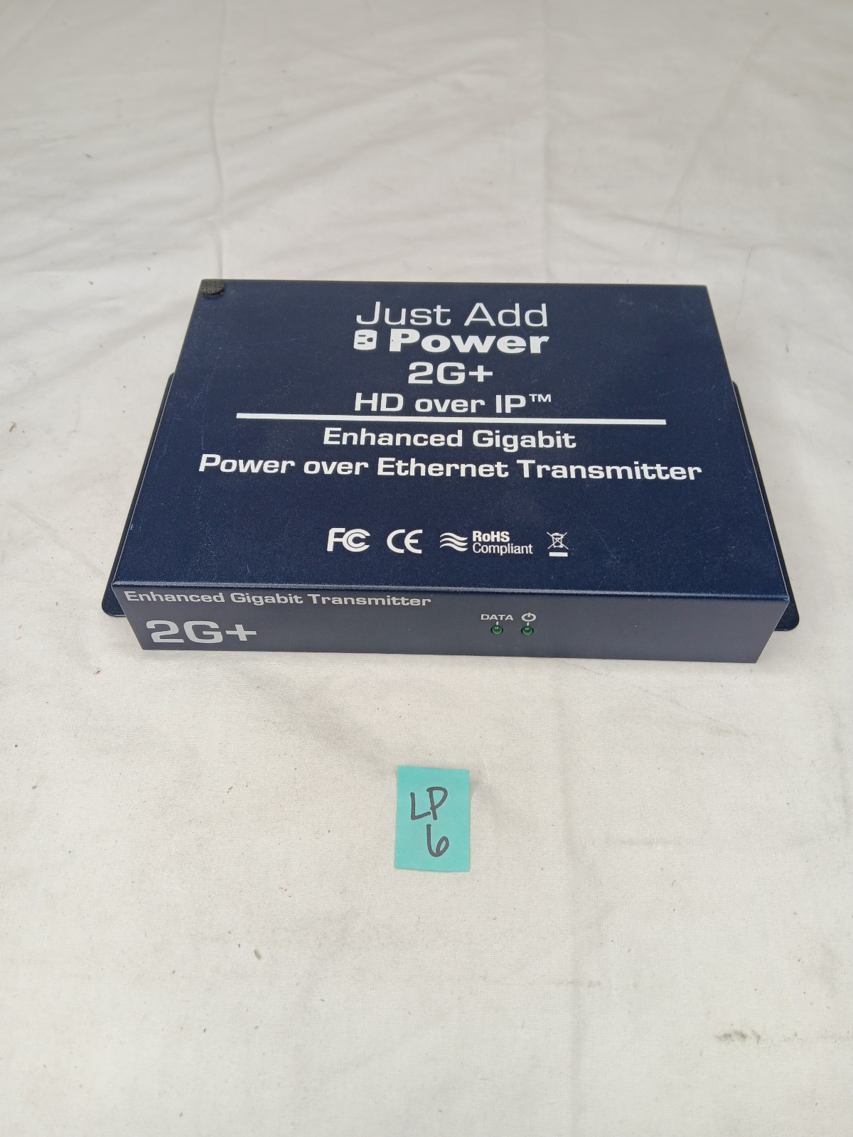 Just Add Power 2G+ HD Over IP Enhanced Gigabit Power Over Ethernet Transmitter