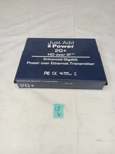 Just Add Power 2G+ HD Over IP Enhanced Gigabit Power Over Ethernet Transmitter