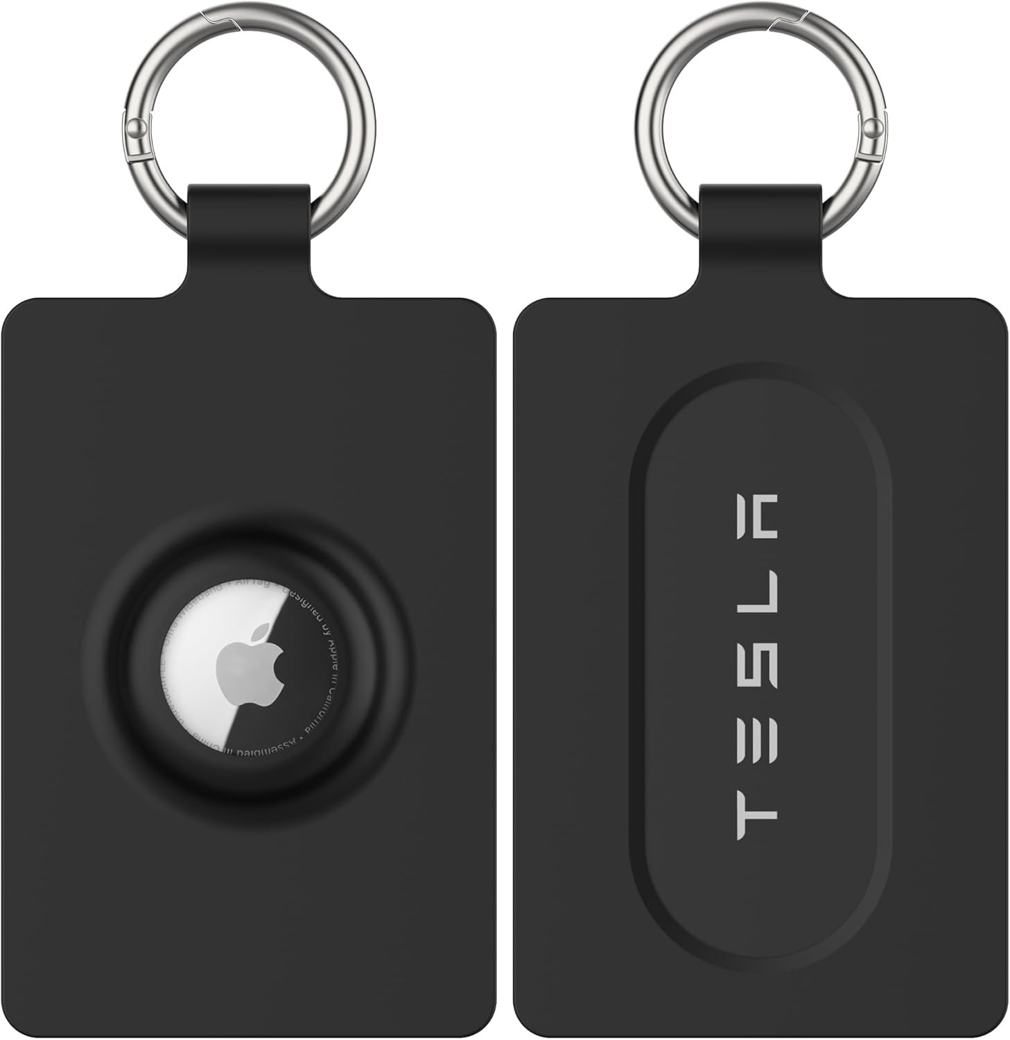 Tesla Keycard Holder with AirTag Slot - Soft Silicone 1 Pack-image